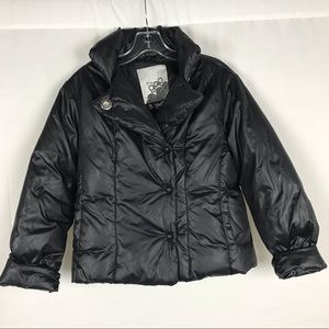 Gap Puffer Jacket Women’s Size S Petite Black